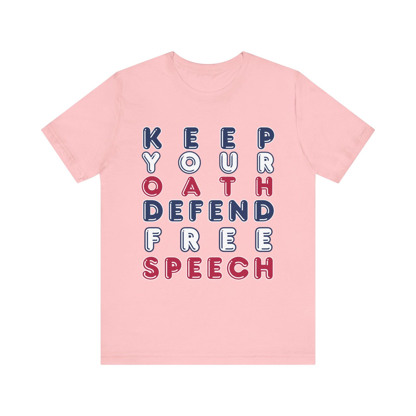 T-Shirt - Keep Your Oath, Defend Free Speech / Not A Foreign State