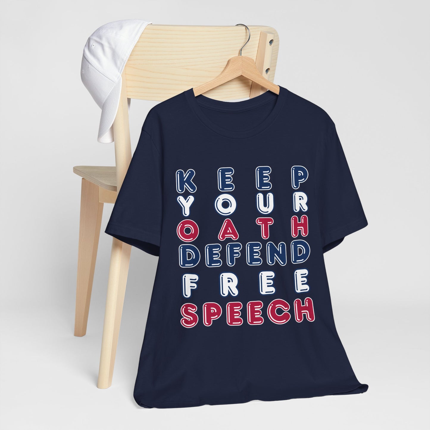 T-Shirt - Keep Your Oath, Defend Free Speech / Not A Foreign State