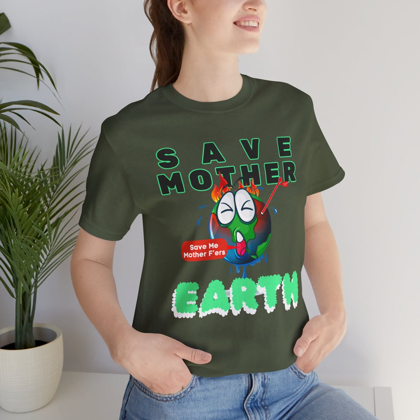 Save Mother Earth T-Shirt | Designed by Wear Your Cause