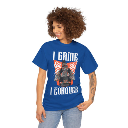 I Game, I Conquer Unisex T-Shirt - Express Delivery