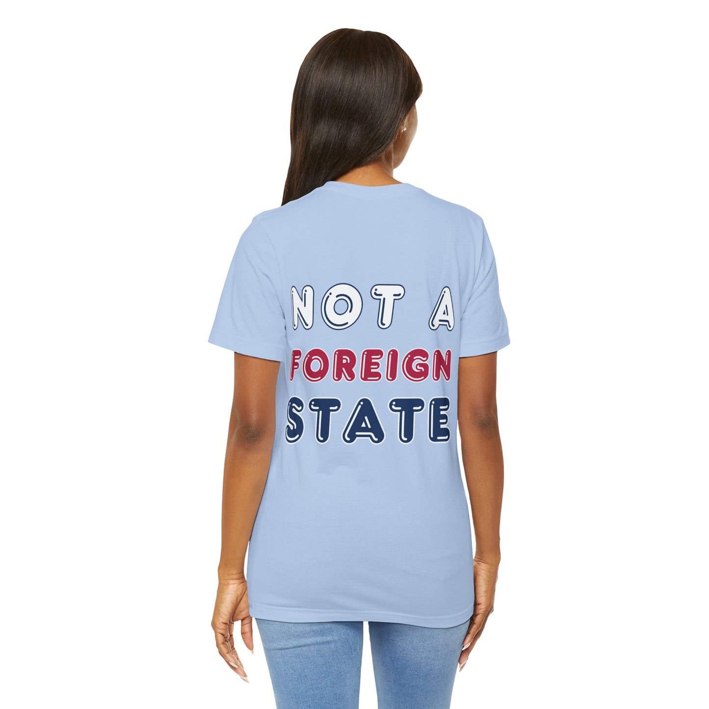 T-Shirt - Keep Your Oath, Defend Our 1st Amendment Rights / Not A Foreign State