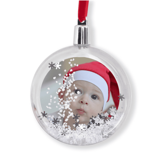 Custom Snow Globe Ornaments - Personalize It