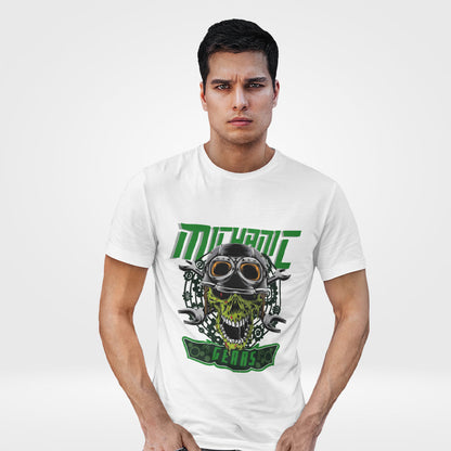 Mechanic Skull T-Shirt - Embrace the Gritty Style of the Mechanical Rebellion