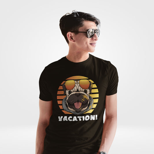 Vacation Dog T-Shirt - Unleash Fun and Playfulness with Your Pawesome Companion
