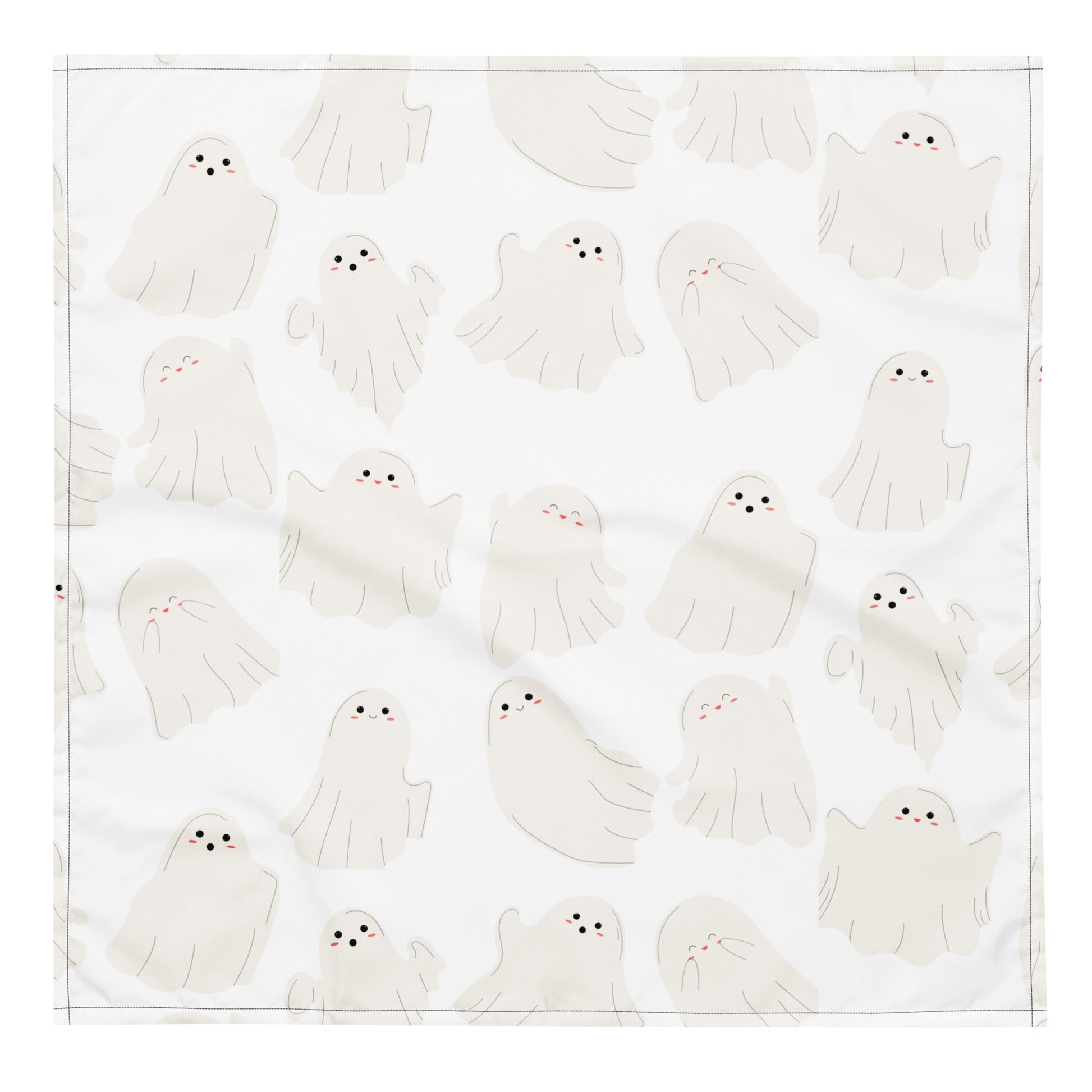 Halloween Ghosts Design - All-over print bandana