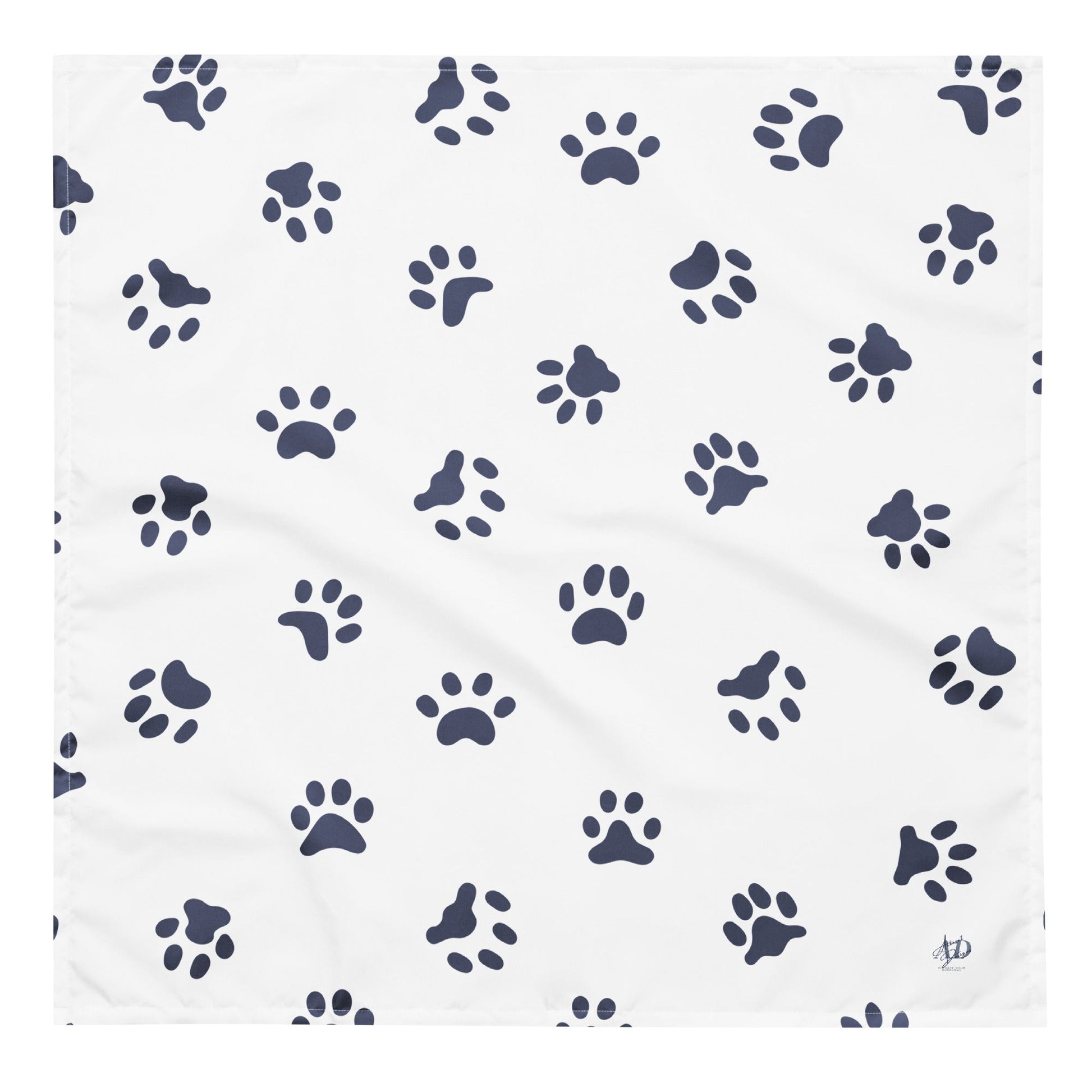 Paw Bandana - Stylish Pet Scarf with Adorable Paw Prints