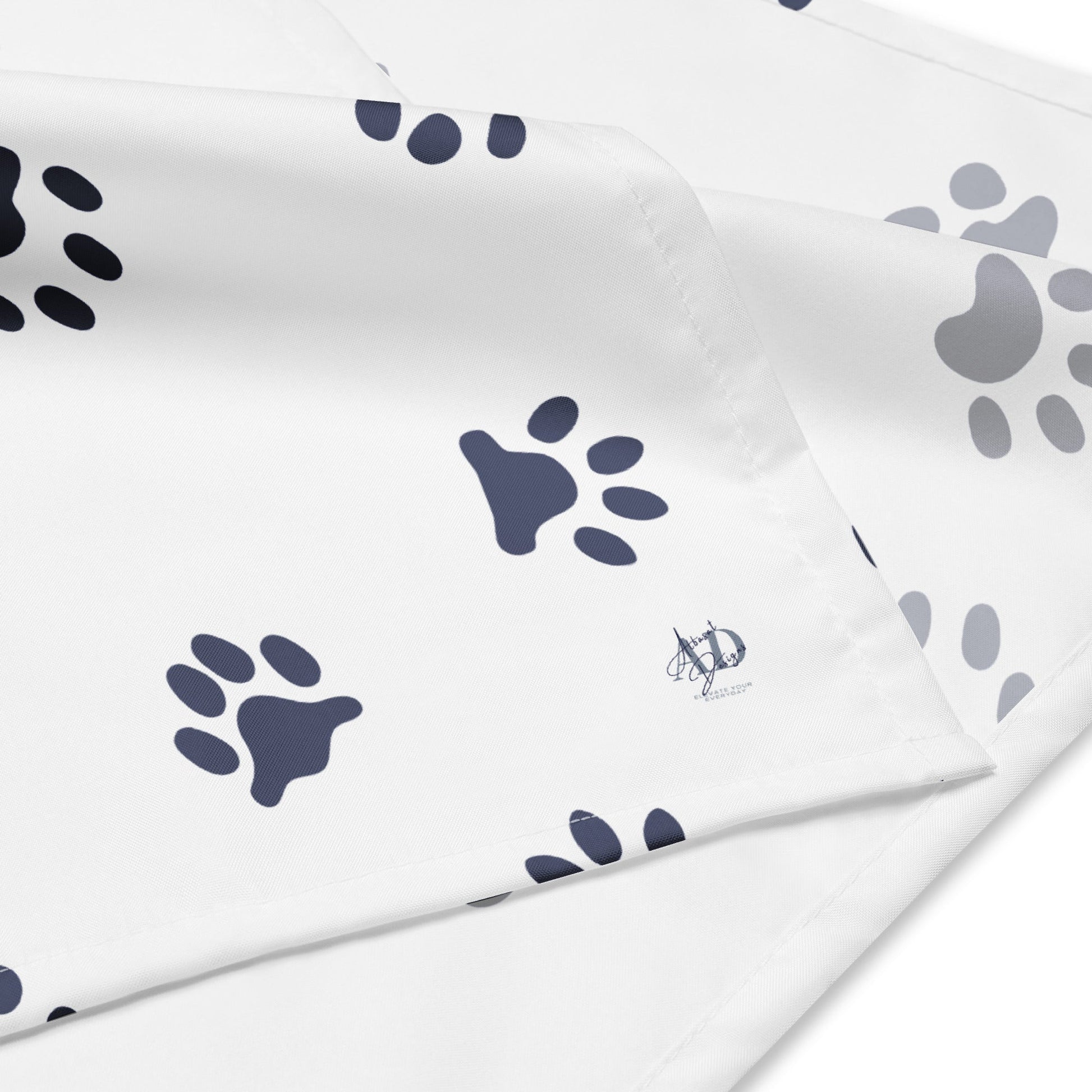 Paw Bandana - Stylish Pet Scarf with Adorable Paw Prints