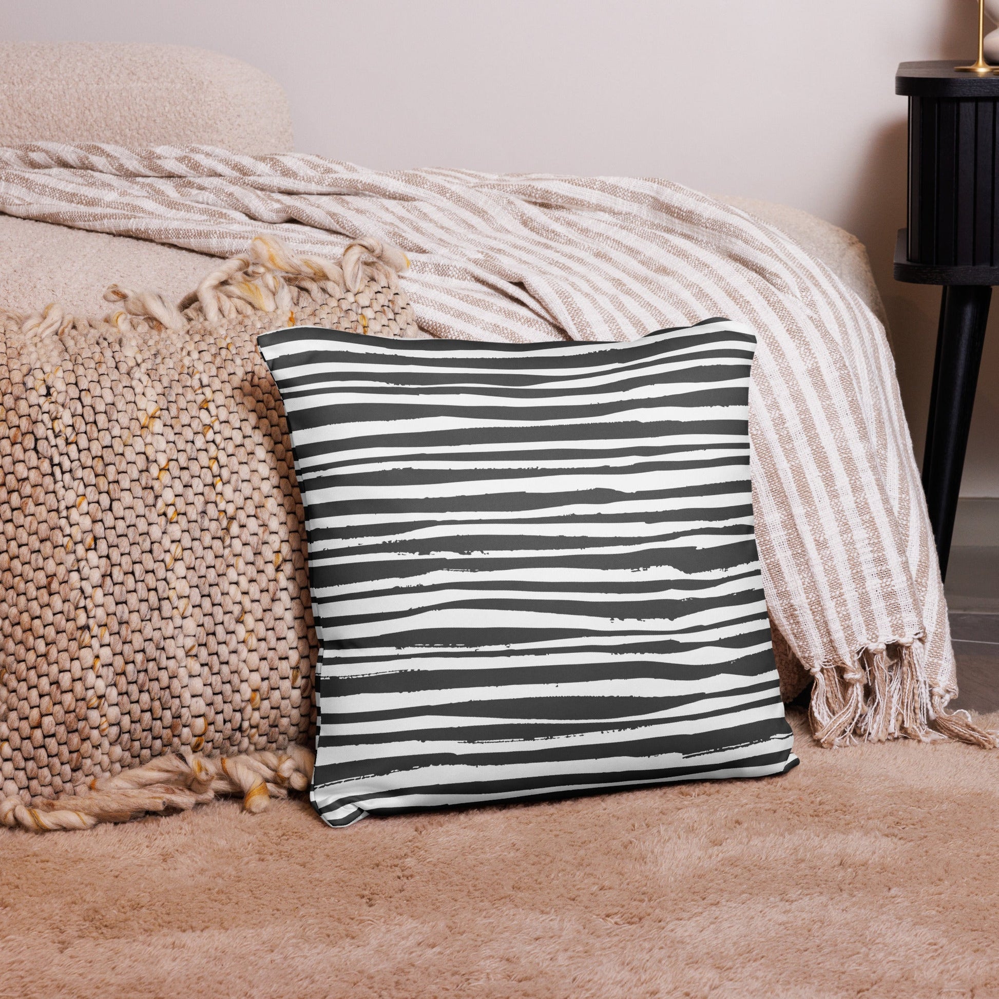 Stripe Pillow - Timeless and Versatile Home Decor Accent