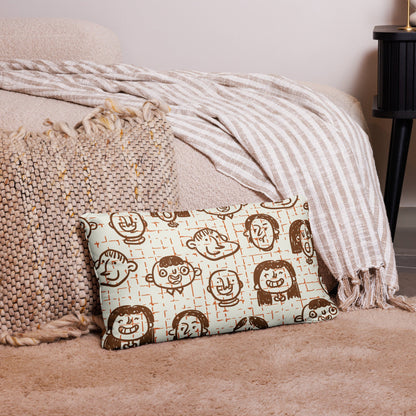 Cozy Cartoon Pillow - Fun and Comfortable Accent for Home Decor