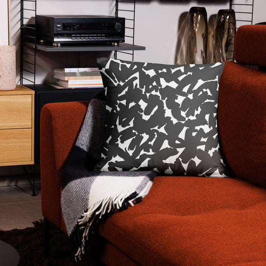 Elegant Gray Pillow - Timeless Sophistication for Your Home
