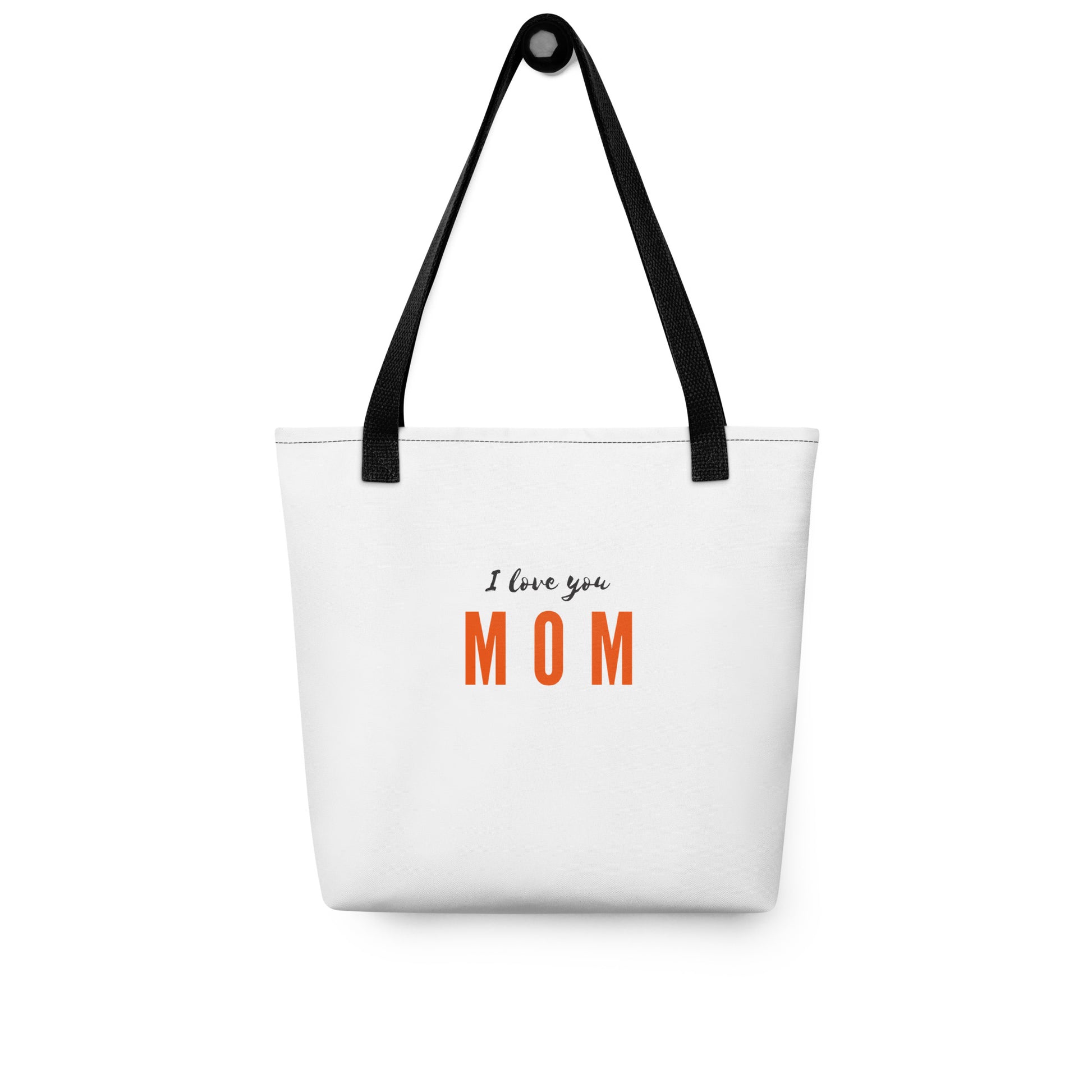 I Love You Mom - Heartfelt Tote Bag for Expressing Endless Love and Everyday Essentials