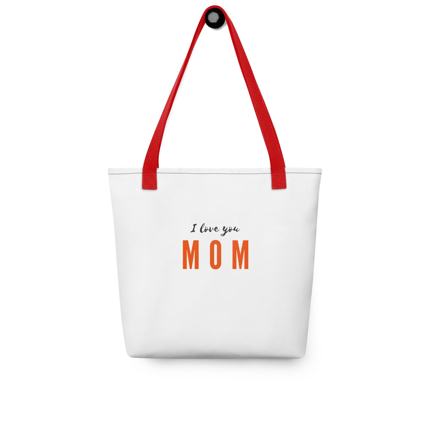 I Love You Mom - Heartfelt Tote Bag for Expressing Endless Love and Everyday Essentials