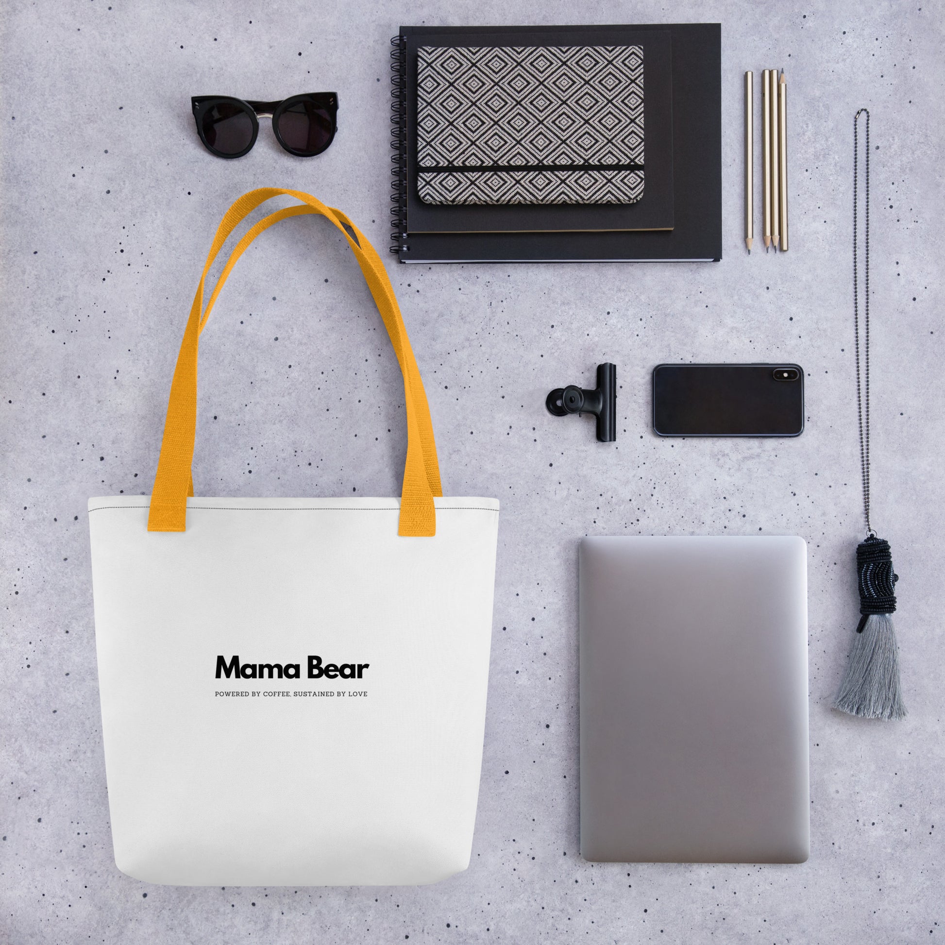 Mama Bear - Stylish Tote Bag for Mom's On-The-Go Comfort and Chic Style