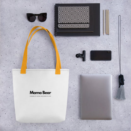 Mama Bear - Stylish Tote Bag for Mom's On-The-Go Comfort and Chic Style