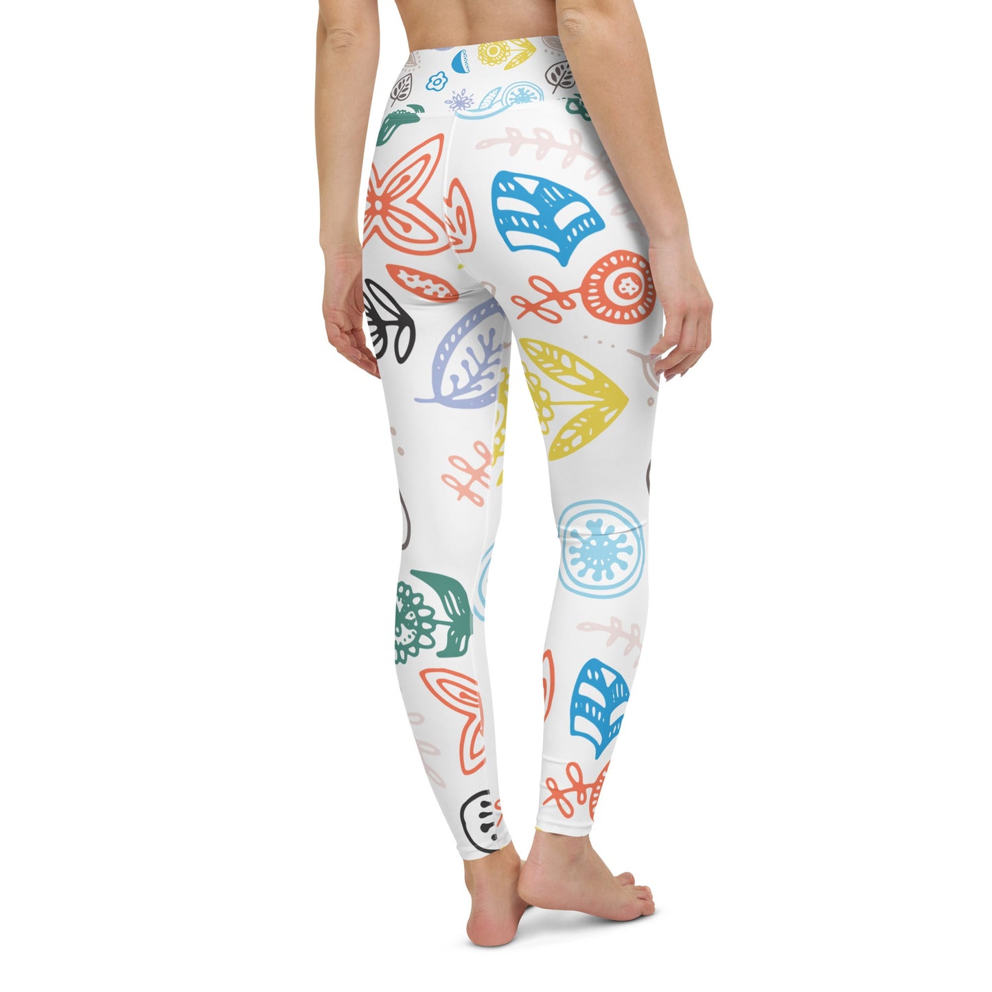 Leaf Yoga Leggings - Find Your Inner Harmony in Style