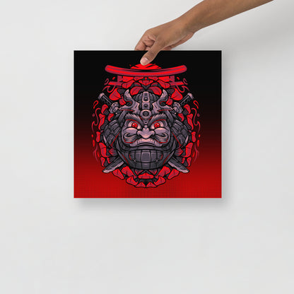 Eternal Resilience: Daruma Poster