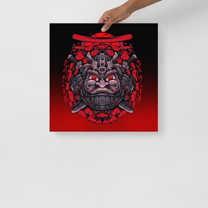 Eternal Resilience: Daruma Poster