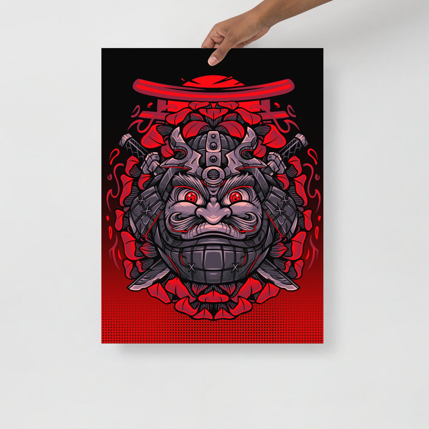 Eternal Resilience: Daruma Poster