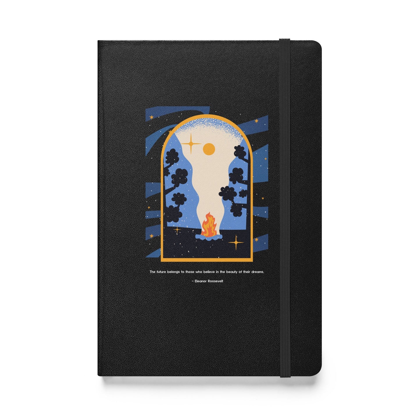 Minimal Scenery Hardcover Bound Notebook - Your Journey Awaits