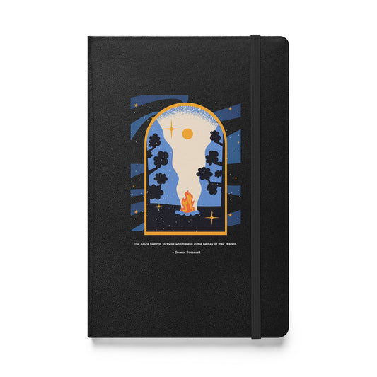 Minimal Scenery Hardcover Bound Notebook - Your Journey Awaits