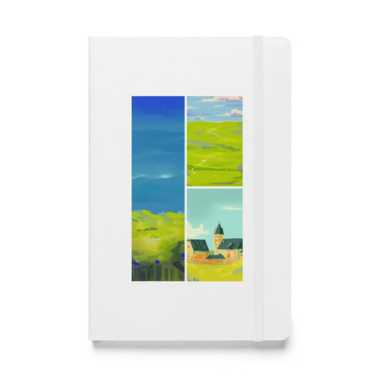 Scenery Minimal Hardcover Notebook - Premium Quality Journal for Inspiration, Sketching, and Planning