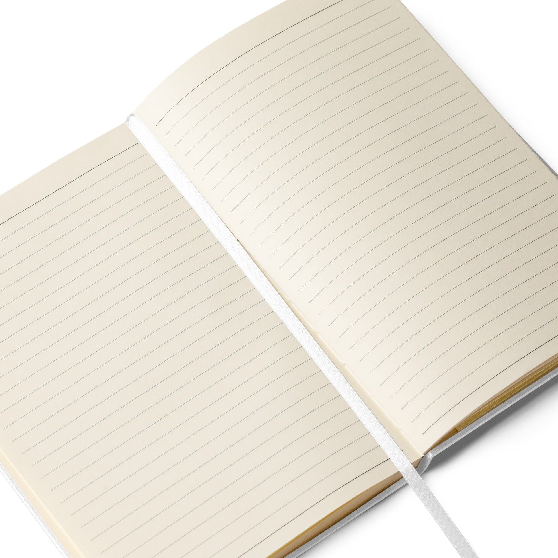 Minimal Classic Hardcover Bound Notebook - Timeless Elegance