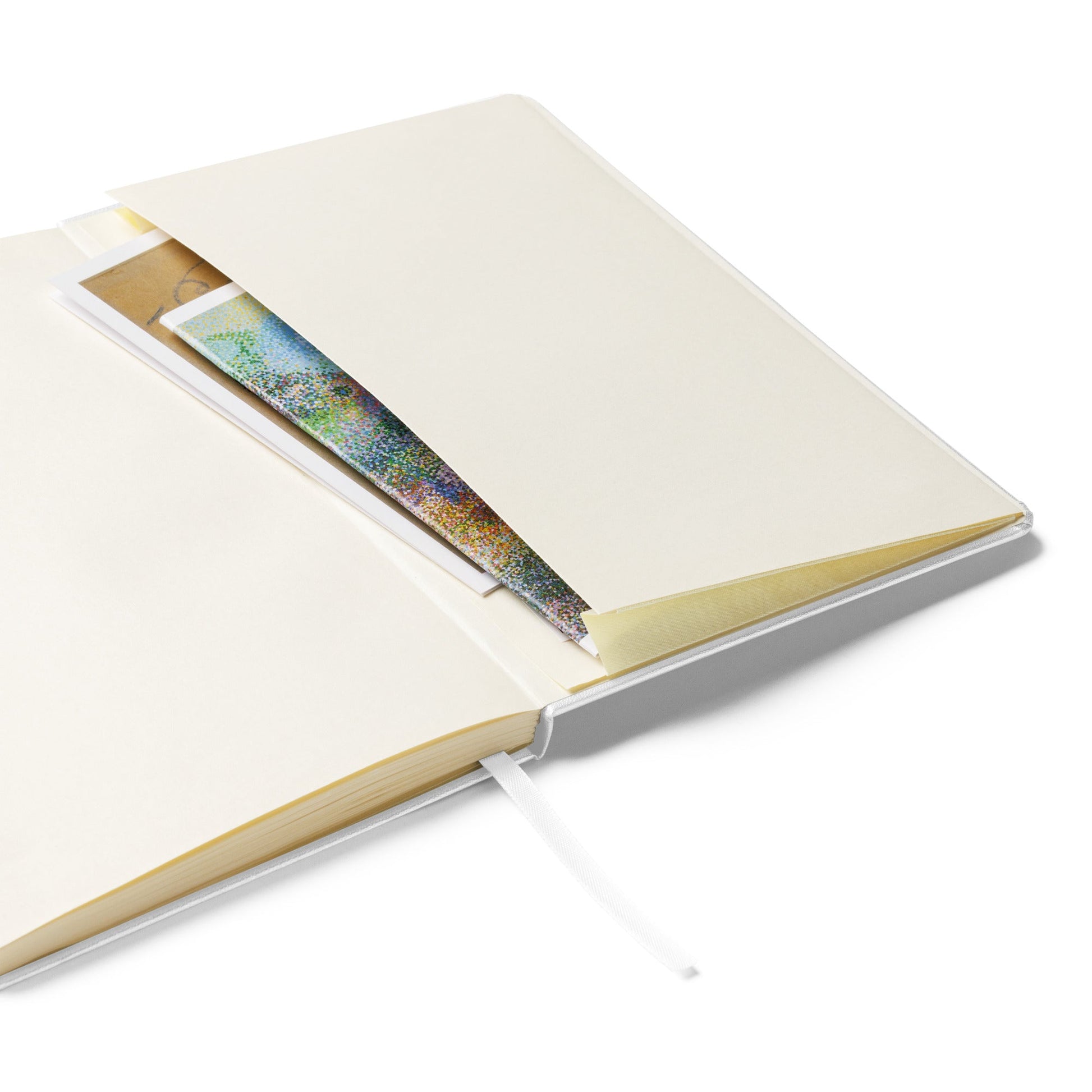 Minimal Classic Hardcover Bound Notebook - Timeless Elegance