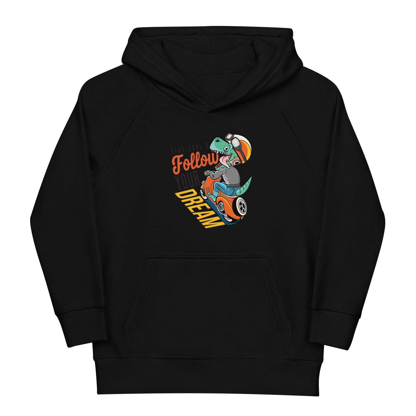 Follow Your Dream Kids Eco Hoodie - Inspiring Eco-Fashion