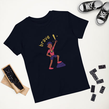 Fearless Hero T-Shirt - Unleash the Brave Kid Within - Kid t-shirt