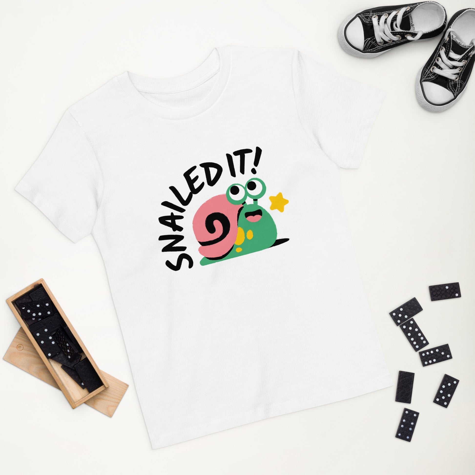 Snailed It Organic cotton kids t-shirt