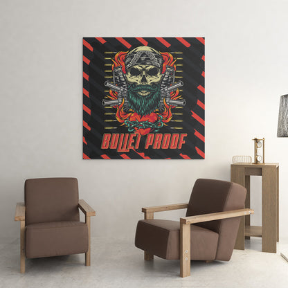 ArmorSkull: Bulletproof Skull Poster