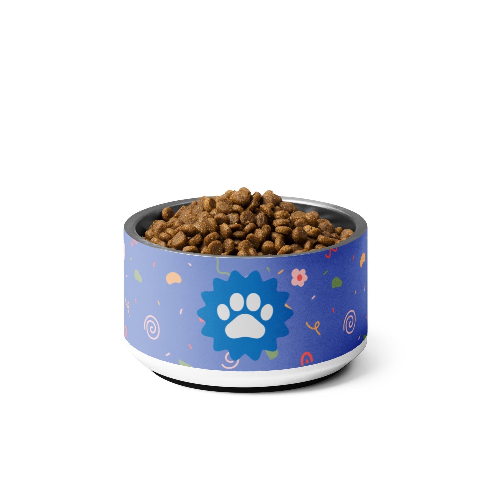 Blue Pet Bowl - Add a Splash of Color to Your Pet's Mealtime