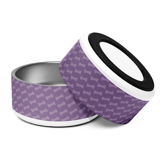 Purple Pet Bowl - Elegance and Functionality for Your Furry Friend