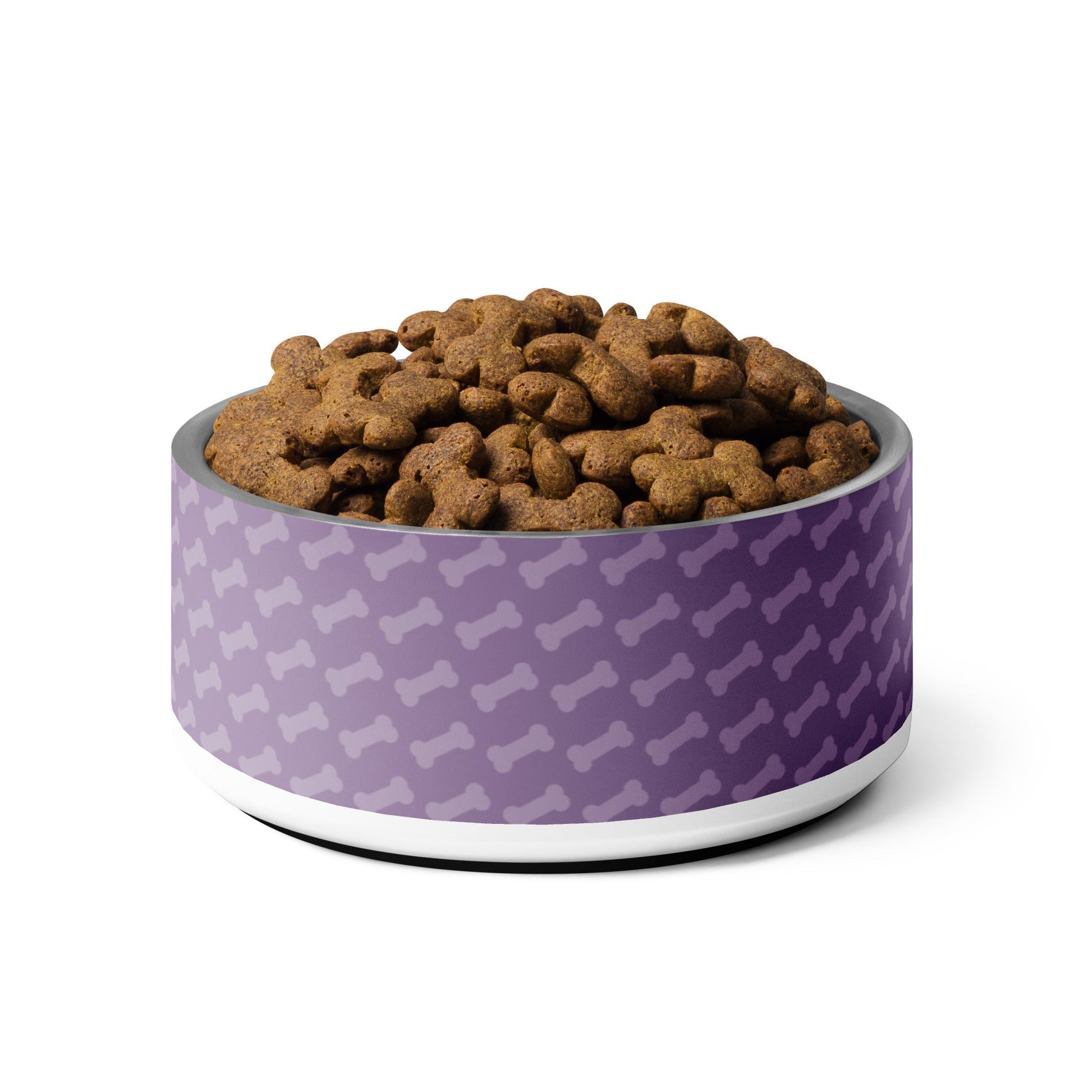 Purple Pet Bowl - Elegance and Functionality for Your Furry Friend