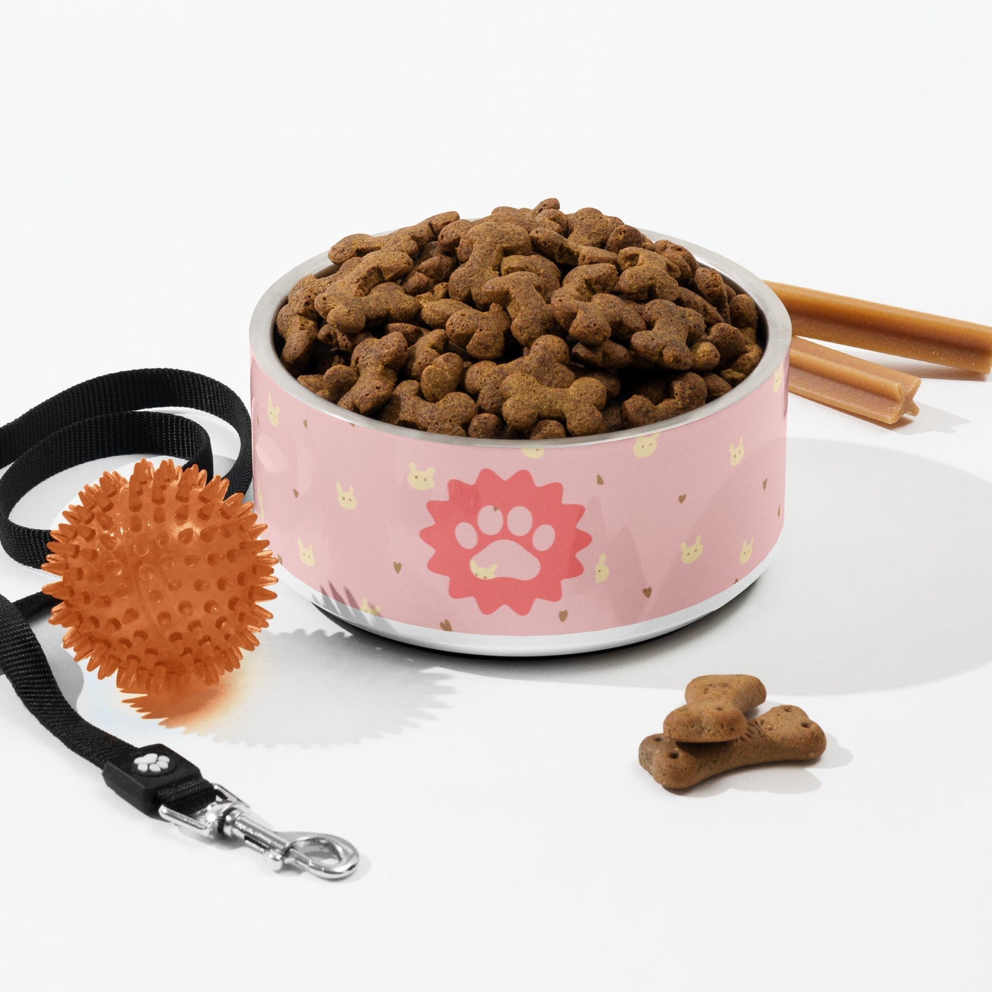 Pink Pet Bowl - Stylish and Functional Dining for Your Beloved Pet