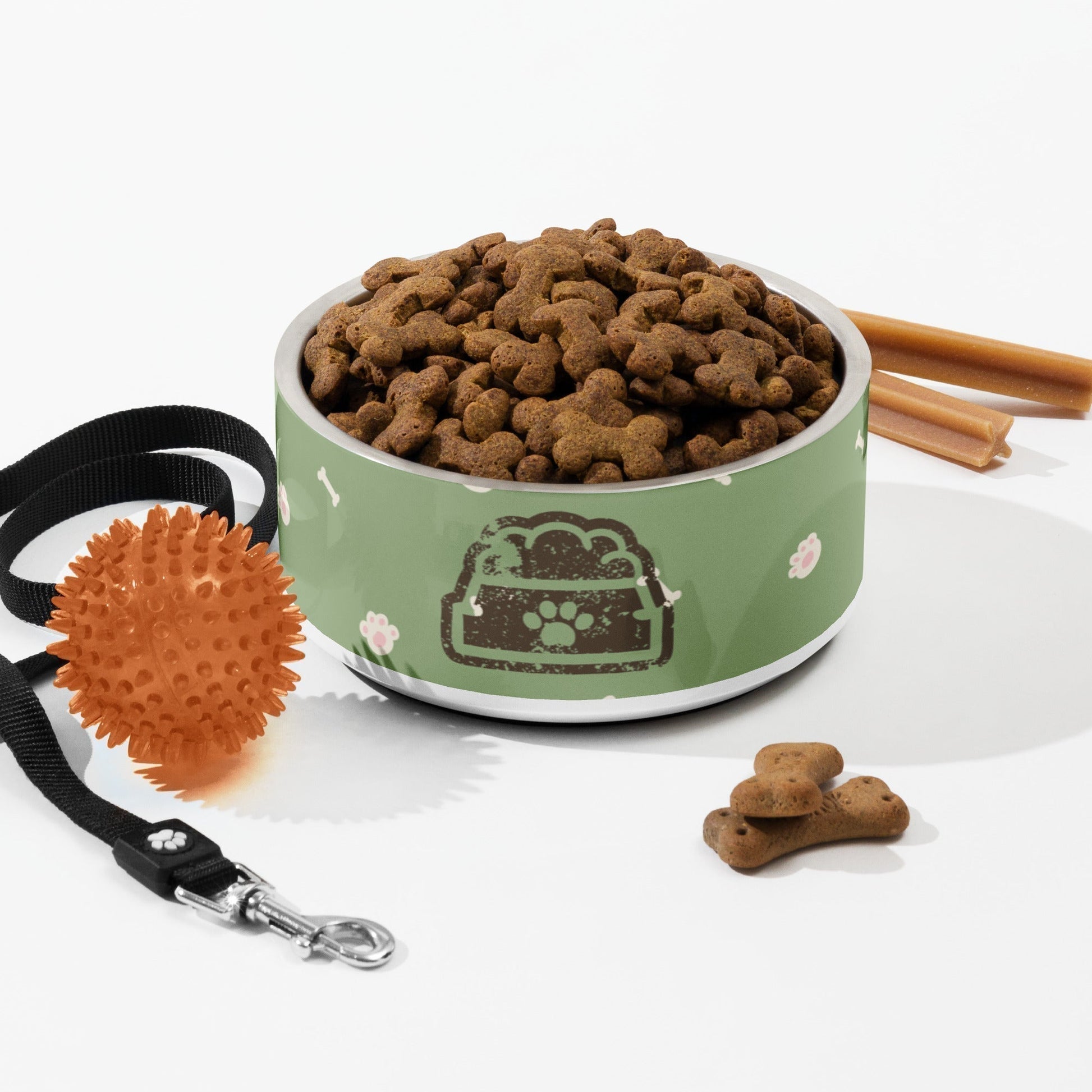 Green Pet Bowl - A Fresh Twist to Pet Dining