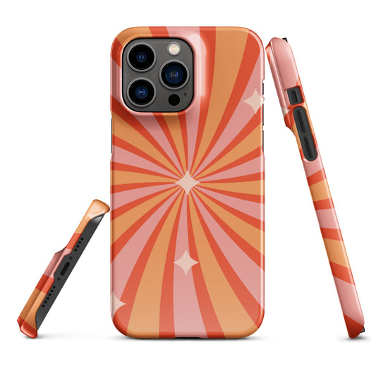 Groovy Snap Case for iPhone - Retro Chic Protection and Style