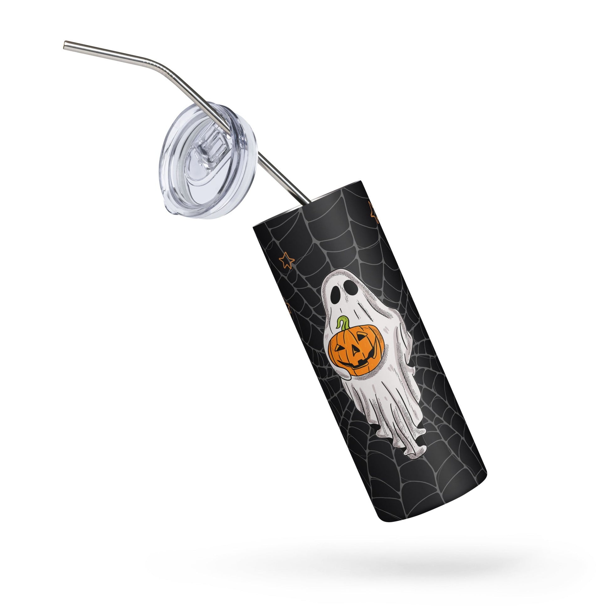 Halloween Stainless Steel Tumbler - Sip in Spooky Style