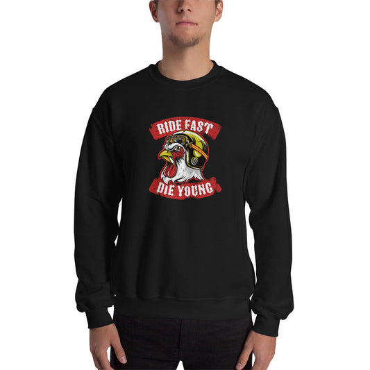 Ride Fast, Die Young Unisex Sweatshirt - Embrace the Thrill of Life