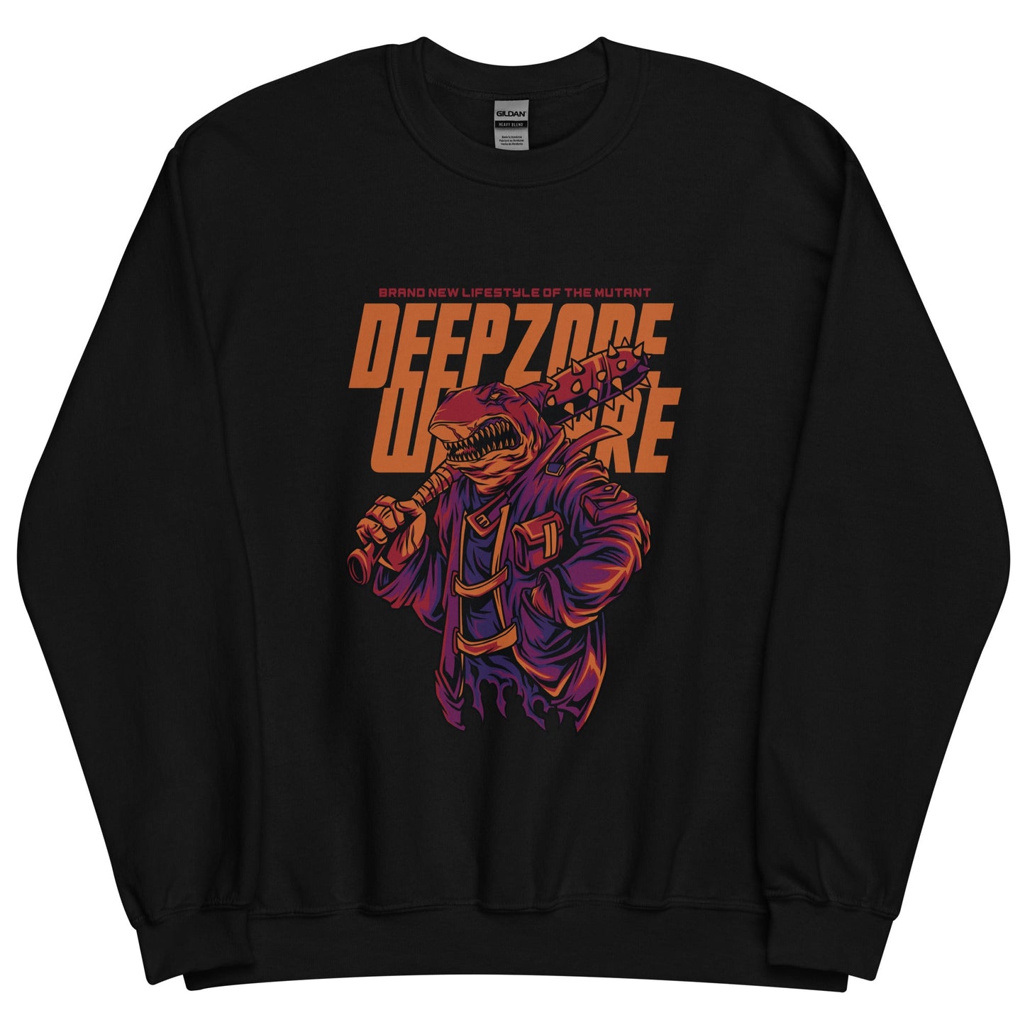 Deep Zone Shark Cool Unisex Sweatshirt - Dive into Style and Comfort