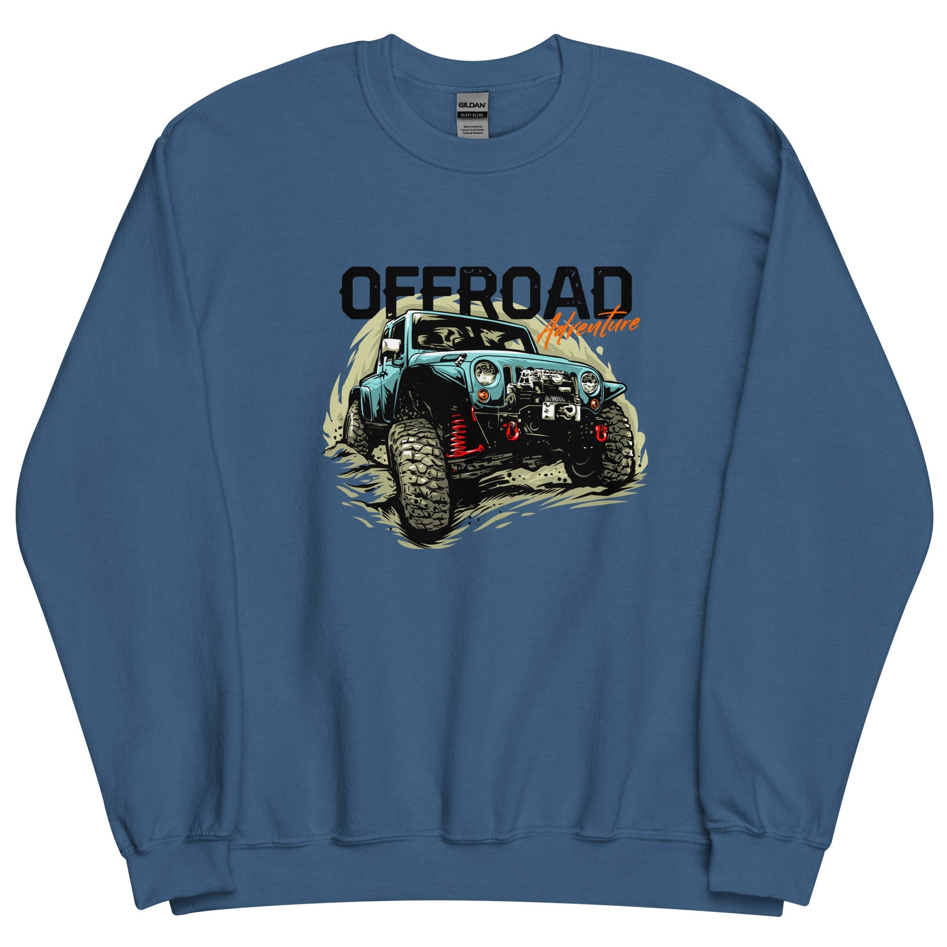 Off-Road Truck Unisex Sweater - Adventure Awaits in Style