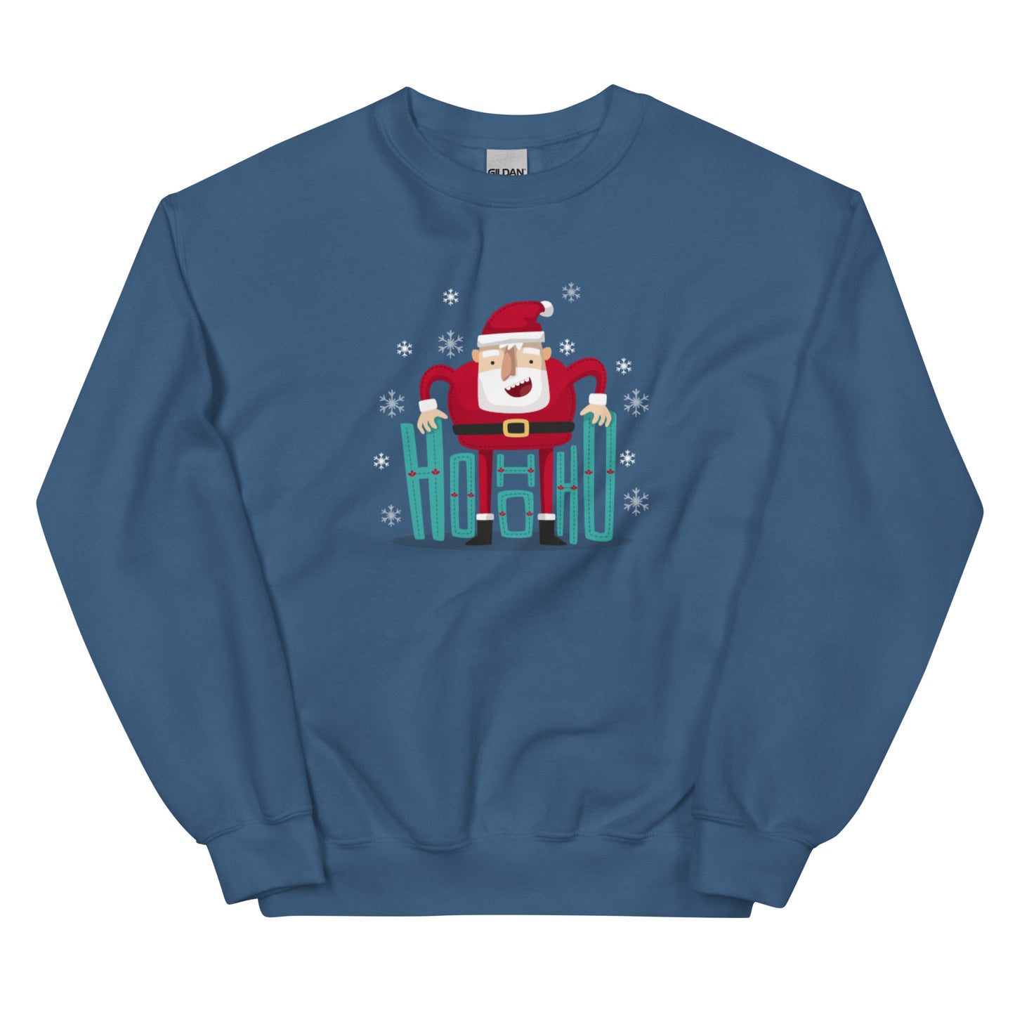 HoHo Santa Unisex Sweatshirt - Jolly Comfort for a Merry Christmas | Festive Warmth, Style, and Seasonal Delight