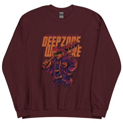 Deep Zone Shark Cool Unisex Sweatshirt - Dive into Style and Comfort