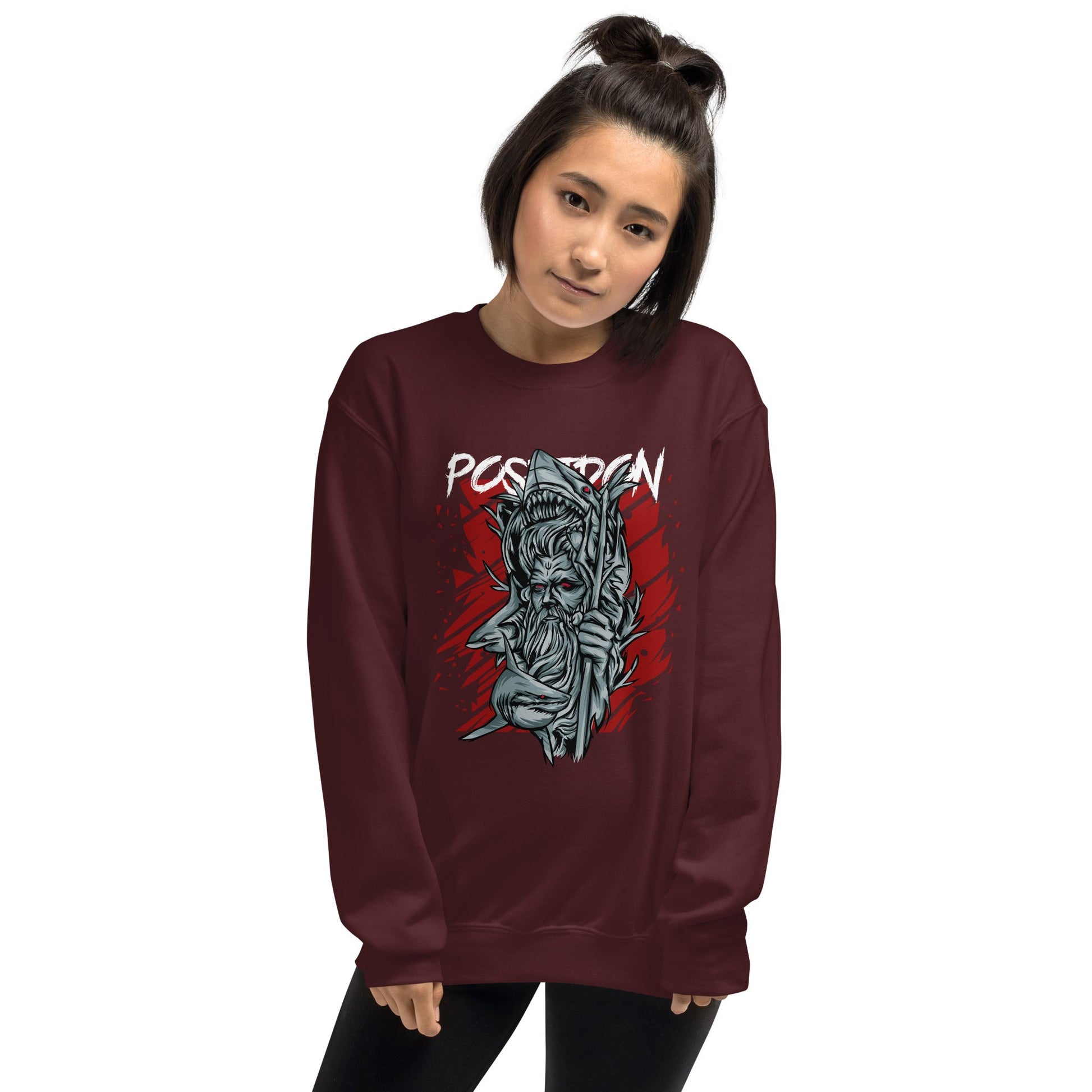 Poseidon Unisex Sweater - Channel the Power of the Sea