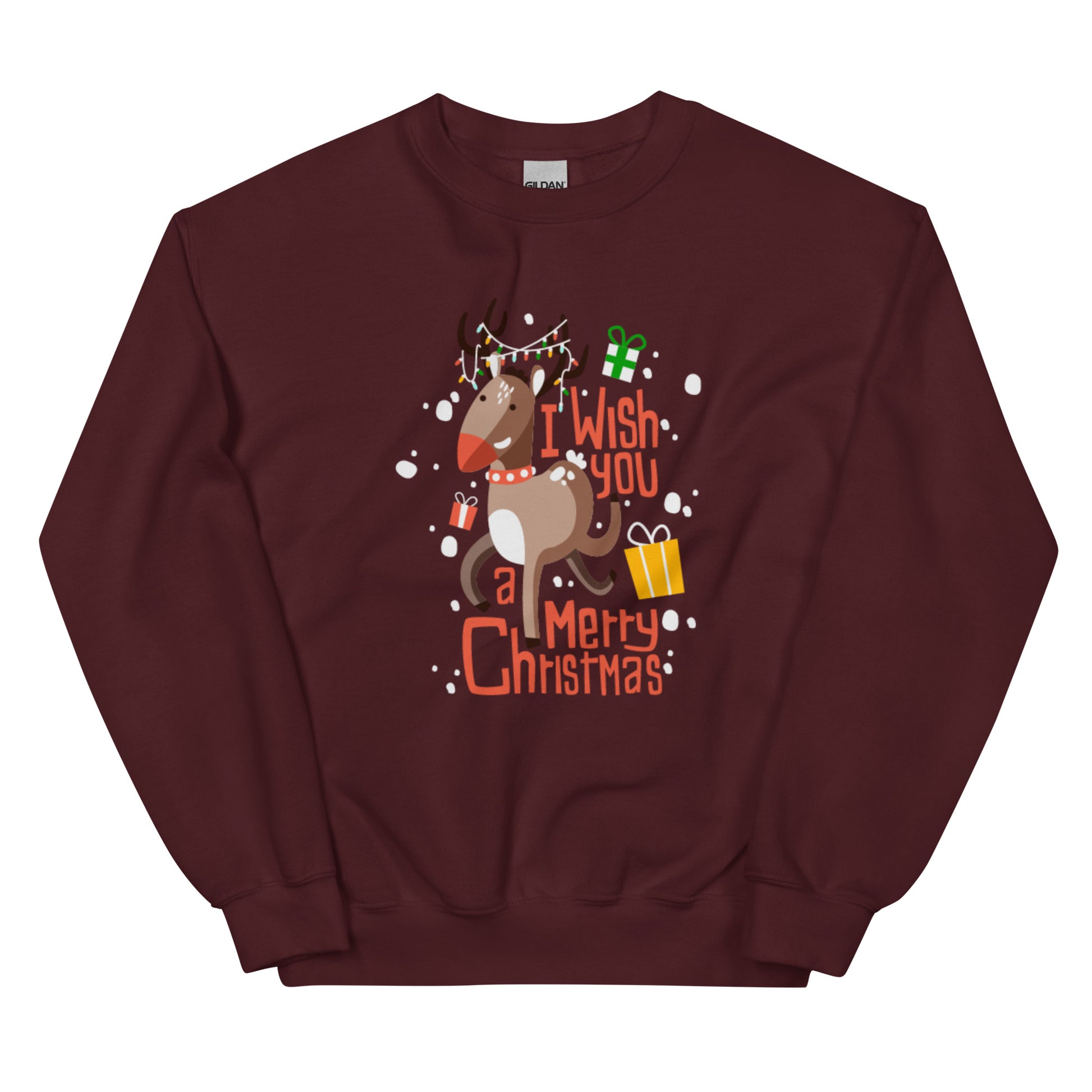 I Wish You a Mary Christmas Unisex Sweatshirt - Spread Warmth and Cheer with Festive Comfort