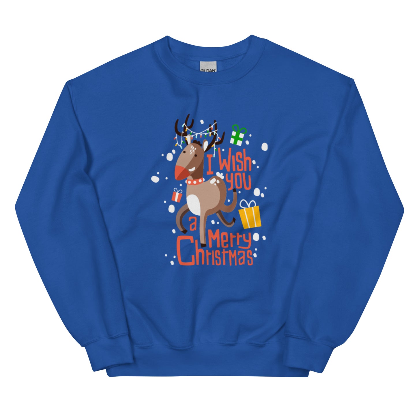 I Wish You a Mary Christmas Unisex Sweatshirt - Spread Warmth and Cheer with Festive Comfort