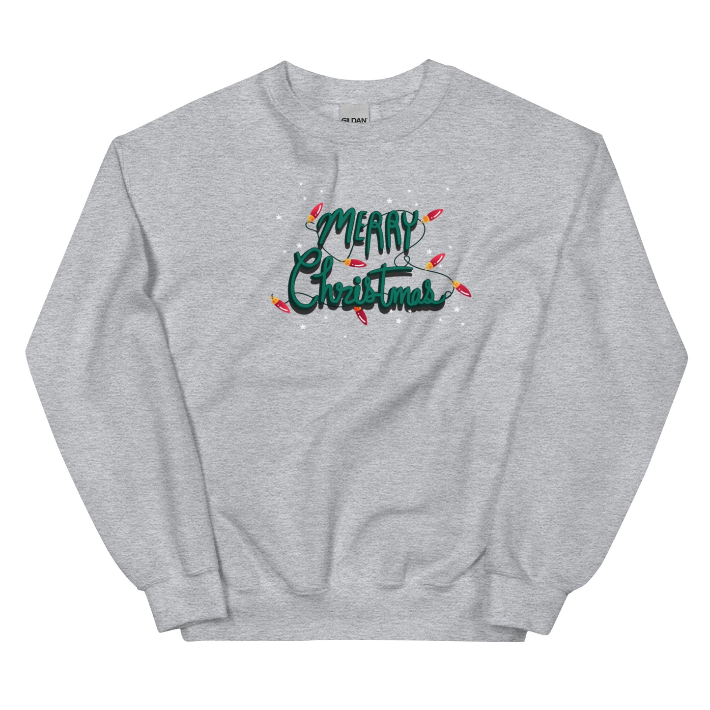 Merry Christmas Unisex Sweatshirt - Spread Holiday Cheer in Style | Festive Comfort, Warmth, and Timeless Elegance
