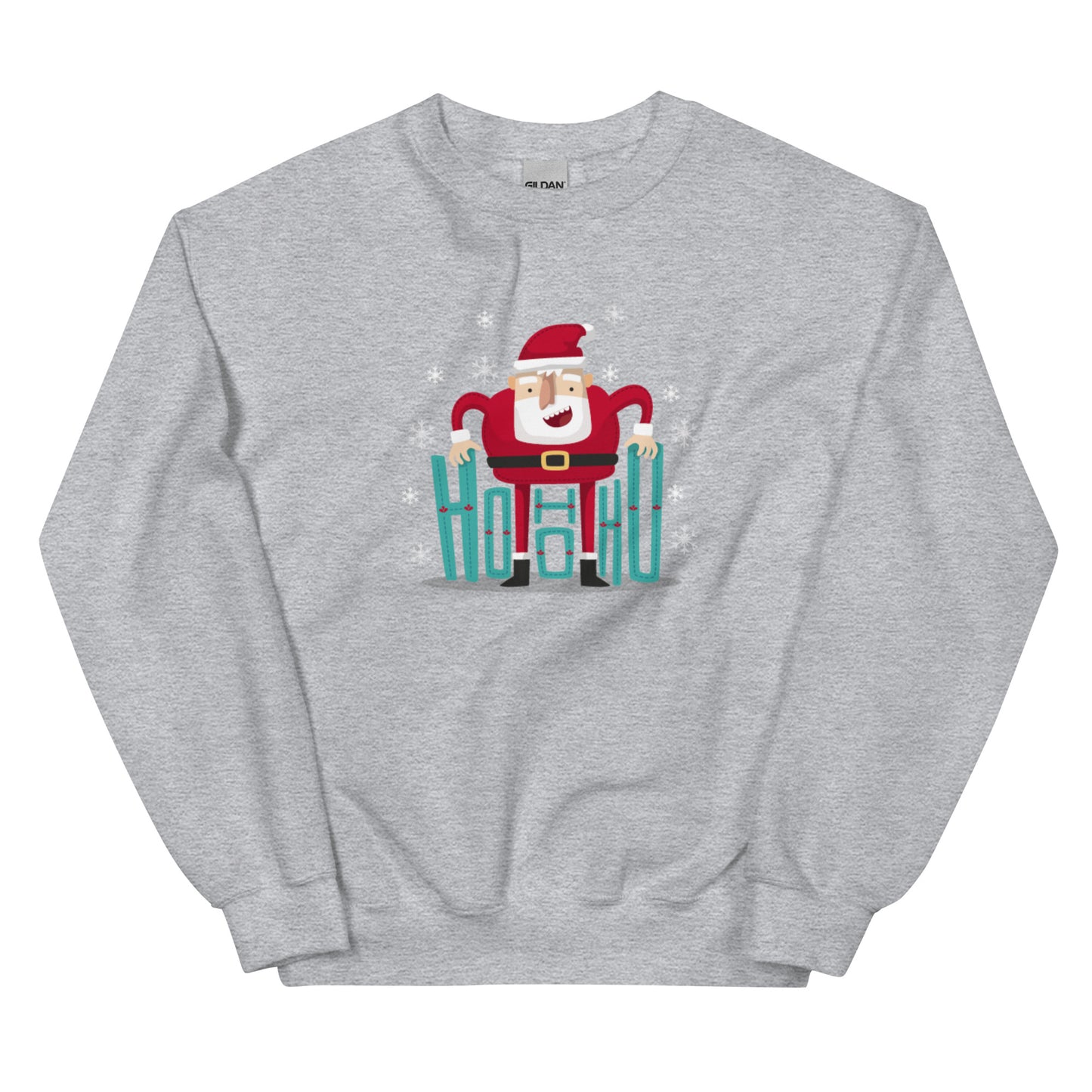 HoHo Santa Unisex Sweatshirt - Jolly Comfort for a Merry Christmas | Festive Warmth, Style, and Seasonal Delight