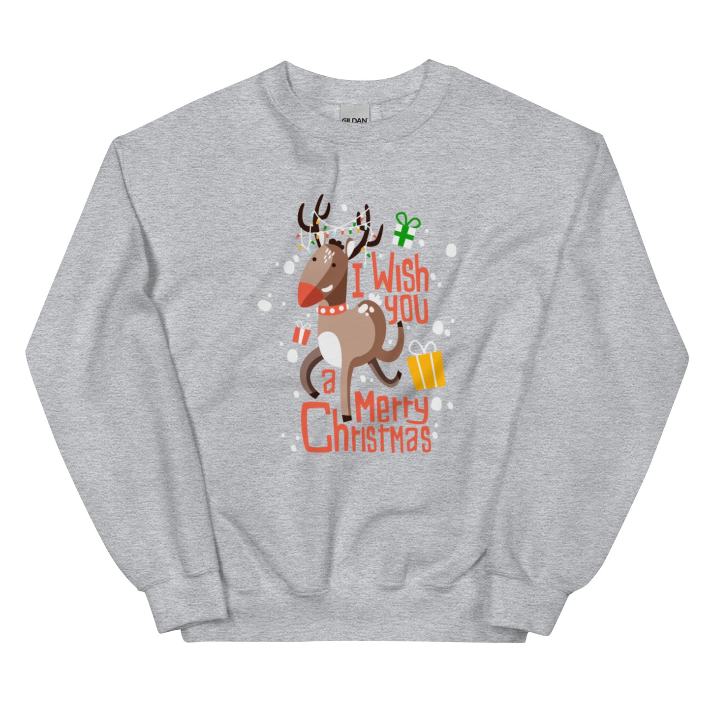 I Wish You a Mary Christmas Unisex Sweatshirt - Spread Warmth and Cheer with Festive Comfort