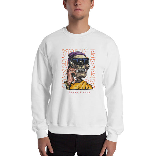 Young and Cool Unisex Sweatshirt - Your Stylish Comfort Wear
